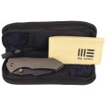 Nóż WE Knife High-Fin Bronze Titanium, Black Stonewashed CPM 20CV by Gavko Knives (WE22005-2)-3 42025