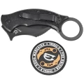 Nóż FOX Tribal K Karambit Black G10, Black Top Shield N690Co by Doug Marcaida (FX-802)-2 42174