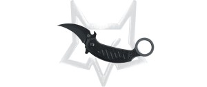 Nóż FOX PikAL / Karambit Black G10 Black Idroglider N690Co by Giuliano Ron (FX-826)