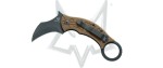 Nóż FOX Tribal K Karambit Bronze Titanium, PVD M390 by Doug Marcaida (FX-802 TiPVD)