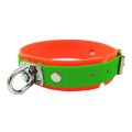Obroża tropowa 4wild.eu BioThane 38 mm 38-52 cm pomarańczowo - zielona-2 42234