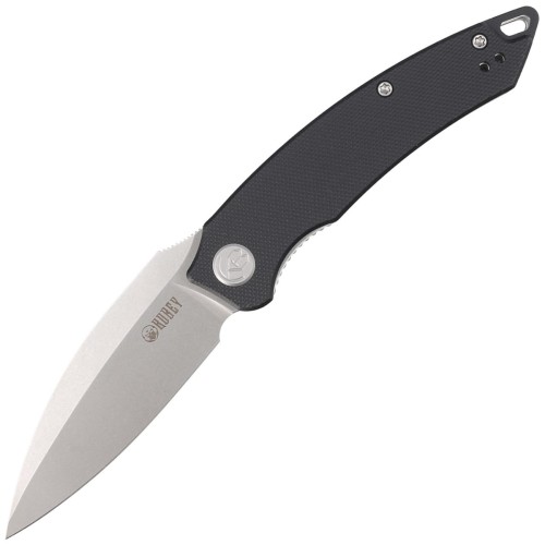 Noz-Kubey-Knife-Leaf-Black-G10-Bead-Blasted-AUS-10-by-Tiguass.jpg