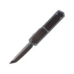 Nóż automatyczny TacKnives TK Pro OTF Vigor V2 Carbon Fiber / Grey Aluminum Satin 154CM