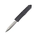 Nóż automatyczny TacKnives TK Pro OTF Barracuda Double Edge Carbon Fiber / Aluminium, Satin D2