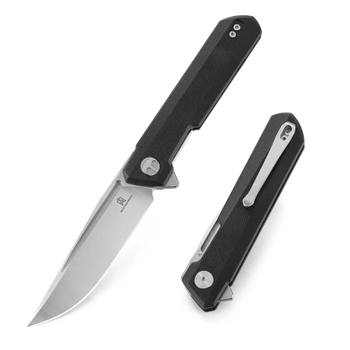 Noz-Bestechman-Dundee-Black-G10-Stonewash-Satin-D2-by-Ostap-Hel-BMK01A.webp