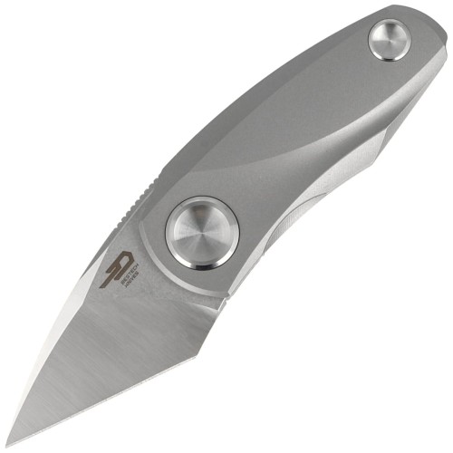Nóż Bestech Tulip Grey Titanium, Stonewash / Satin M390 by Ostap Hel (BT1913A)-1 42511