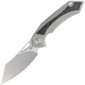 Nóż Bestech Kasta Grey Titanium / Marble Carbon Fiber, Satin M390 by Kombou (BT1909A)-1 42512