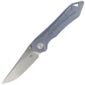 Nóż Bestech Supersonic Blue Titanium, Stonewashed / Satin CPM S35VN (BT1908B)-1 42514