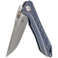 Nóż Bestech Supersonic Blue Titanium, Stonewashed / Satin CPM S35VN (BT1908B)-3 42514
