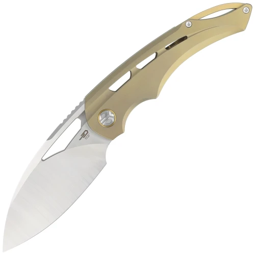 Nóż Bestech Fairchild Gold Titanium, Satin by Hand CPM S35VN by Kombou (BT2202D)-1 42523