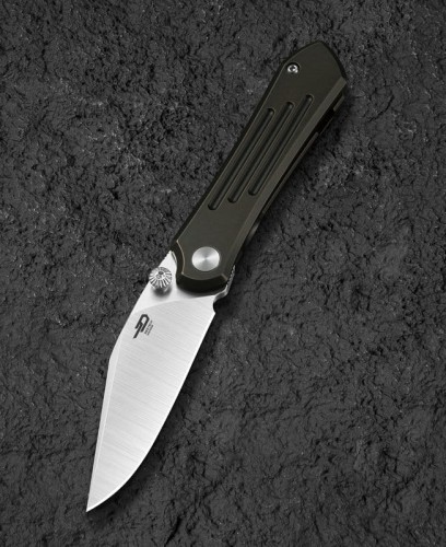 Nóż Bestech Icarus Black Stonewash Titanium, Satin M390 by Nick Rogers (BT2302A)-1 42527