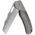 Nóż Bestech Syn Titanium / Black Canvas Micarta, Hand Rubbed Stonewashed / Satin Elmax by Evolved EDC (BT2306B)-4 42532