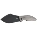 Nóż Bestech Lockness Black Canvas Micarta / Titanium, Black Stonewasched M390 by Koens Craft (BT2205F)-2 42533