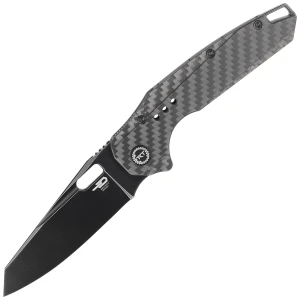 Nóż Bestech Nyxie Black Titanium / Carbon Fiber, Black Stonewashed CPM S35VN by Todd Knife and Tool (BT2209D)