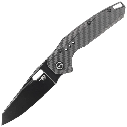 Nóż Bestech Nyxie Black Titanium / Carbon Fiber, Black Stonewashed CPM S35VN by Todd Knife and Tool (BT2209D)-1 42534
