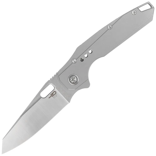 Nóż Bestech Nyxie Grey Titanium, Stonewashed / Satin CPM S35VN by Todd Knife and Tool (BT2209A)-1 42535