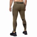 Legginsy męskie Spaio Military piaskowe zielone-2 42578