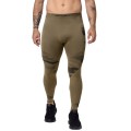 Legginsy męskie Spaio Military piaskowe zielone-3 42578