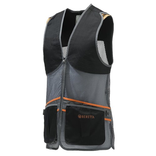 Kamizelka strzelecka Beretta Full Mesh Vest czarno/szare-1 42612