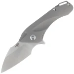Nóż Bestech Goblin Grey Titanium, Stonewashed / Satin CPM S35VN (BT1711C)