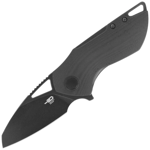 Nóż Bestech Riverstone Black G10, Black Stonewashed 154CM by Frank Grissom (BL03C)-1 42672