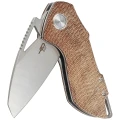 Nóż Bestech Riverstone Natural Canvas Micarta, Satin 154CM by Frank Grissom (BL03E)-3 42673
