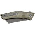 Nóż Bestech Cubis Beige Micarta, Stonewashed / Satin D2 (BG42B)-4 42681