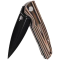 Nóż Bestech Fin Black / Orange / Beige G10, Black Stonewashed 14C28N (BG34C-3)-3 42684