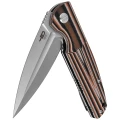 Nóż Bestech Fin Black / Orange / Beige G10, Satin 14C28N (BG34C-1)-3 42685
