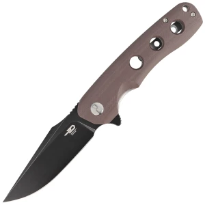 Nóż Bestech Arctic Brown G10, Black Stonewashed D2 (BG33D-2)