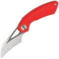 Nóż Bestech Bihai Red G10, Grey DLC Stonewash / Satin 14C28N by Ostap Hel (BG53C-2)-1 42703