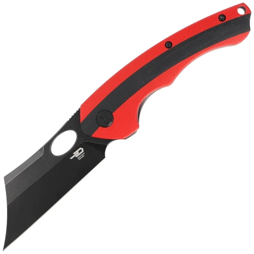 Noz-Bestech-Skirmish-Red-Black-G10-Black-Stonewashed-D2-BG44D.webp
