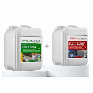 Zestaw do Ogrodzeń Betonowych Specialchem Beton Panel czyszczenie + impregnat