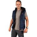 Kamizelka męska Alpinus Athos Body Warmer granatowa-7 42892