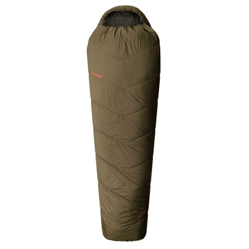 Śpiwór Alpinus Survival 1300 oliwkowy dla leworęcznych-1 42915