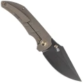 Noz-WE-Knife-Riff-Raff-Bronze-Titanium-Black-Stonewash-CPM-20CV-by-Matthew-Christensen-WE22020B-1.webp