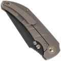 Noz-WE-Knife-Riff-Raff-Bronze-Titanium-Black-Stonewash-CPM-20CV-by-Matthew-Christensen-WE22020B-2.webp