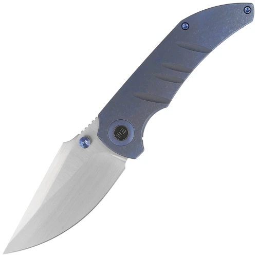 Noz-WE-Knife-Riff-Raff-Blue-Titanium-Hand-Rubbed-Satin-CPM-20CV-by-Matthew-Christensen-WE22020B.webp