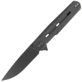 Noz-WE-Knife-Navo-Black-Canvas-Micarta-Black-Stonewashed-CPM-20CV-by-Ostap-Hel-WE22026.webp