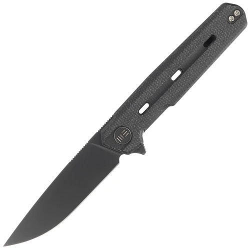 Noz-WE-Knife-Navo-Black-Canvas-Micarta-Black-Stonewashed-CPM-20CV-by-Ostap-Hel-WE22026.webp