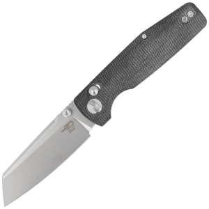 Nóż Bestech Slasher Black Micarta, Stonewashed D2 (BG43A-1)