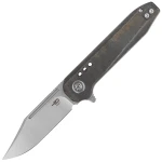 Nóż Bestech Syntax Green Micarta, Stonewashed / Satin 154CM by Todd Knife and Tool (BG41E)