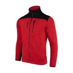 Bluza męska polarowa Alpinus Caen 200 czerwono-czarna