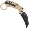 Noz-Reate-EXO-K-Gravity-Karambit-Tan-Aluminium-Black-PVD-2.webp
