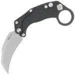 Nóż Reate EXO-K Gravity Karambit Black Aluminium, Stonewashed N690