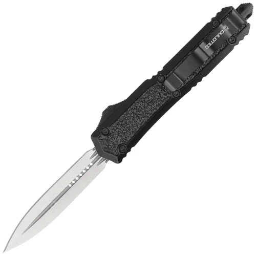 Nóż automatyczny Dulotec OTF Black Aluminum, Satin 3Cr13MoV (K188A-BK)-1 43181