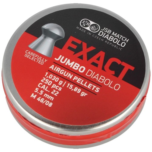 Śrut JSB Exact Jumbo 5.51mm, 250szt (546246-250)-1 43193