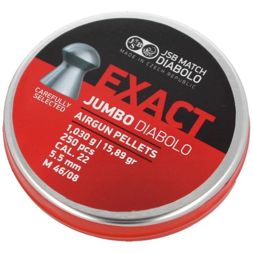 Śrut JSB Exact Jumbo 5.52mm, 250szt (546247-250)-1 43194