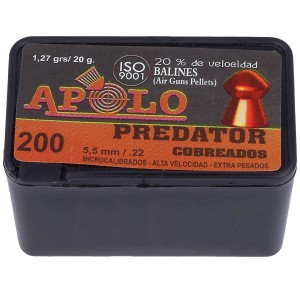 Śrut Apolo Premium Predator Copper 5.52mm, 200szt (E 19951-2)