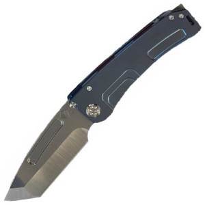 Nóż Medford Marauder-H Tanto Blue Titanium Tumbled S45VN by Greg Medford